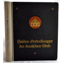 Helden-Gedenkmappe des deutschen Adels, Herausgegeben von Alexis v. Schoenermarck, mit Geleitwort von Alex-Victor v. Frankenberg u. Ludwigsdorff.